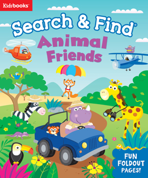 Board book Search & Find with Gatefolds Animal Friends Book