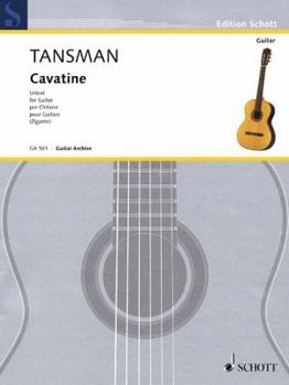 Paperback Cavatine: for Solo Guitar Book