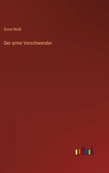 Hardcover Der arme Verschwender [German] Book