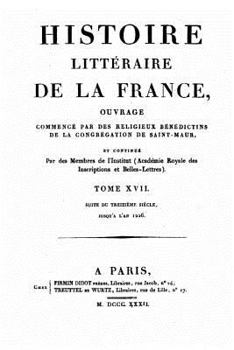 Paperback Histoire Littéraire de la France - Tome XVII Book