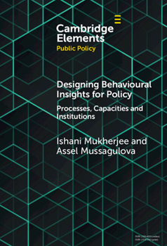 Hardcover Designing Behavioural Insights for Policy Book