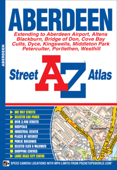 Paperback Aberdeen A-Z Street Atlas Book