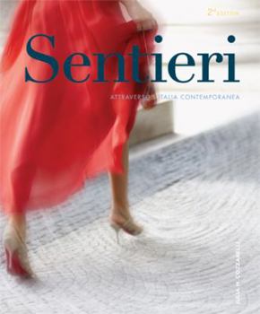 Hardcover Sentieri, 2nd Ed,Student Edition with Supersite Plus (vText) Code Book