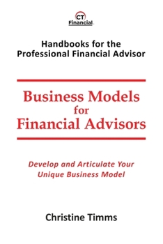 Paperback Business Models for Financial Advisors Book