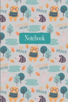 Paperback Notebook for kids: Lined Notebook 120 Pages, 6x9, Soft Cover, Matte Finish Paperback Book