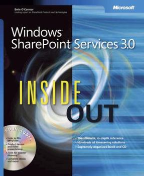 Paperback Windows Sharepoint Services 3.0 Inside Out [With CDROM] Book