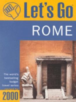 Paperback Let's Go City Guides; 2000 Rome Book