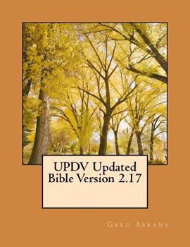 Paperback UPDV Updated Bible Version 2.17 Book