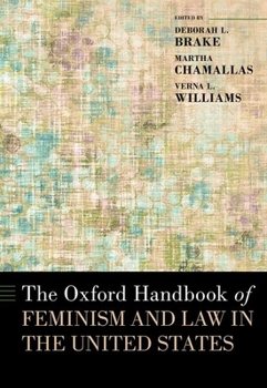 Hardcover The Oxford Handbook of Feminism and Law in the United States Book