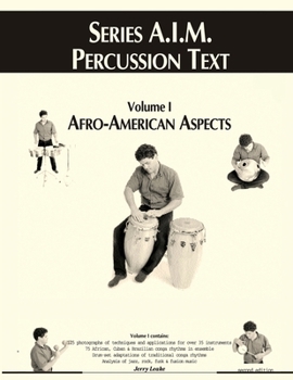 Paperback Series A.I.M Percussion Text, Volume 1: Afro-American Aspects Book