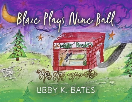 Paperback Blaze Plays Nine Ball (Blaze Plays Pool) Book