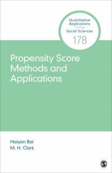 Paperback Propensity Score Methods and Applications Book