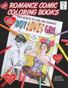 Paperback Romance Comic Coloring Books #3 Book