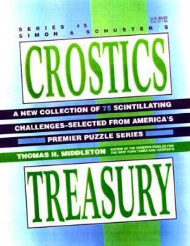 Paperback Simon & Schuster Crostics Treasury 5 Book