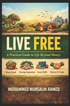 Paperback Live Free: A Practical Guide to Life Beyond Money: How to Secure Food, Shelter, and Education Through Skills, Community, and Simplicity Book