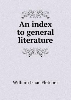 Paperback An index to general literature Book