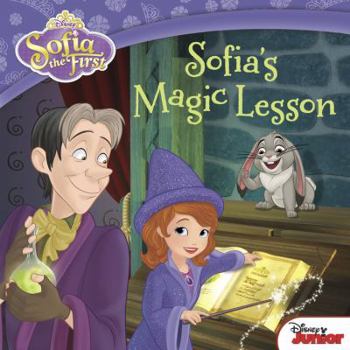 Paperback Sofia the First: Sofia's Magic Lesson Book