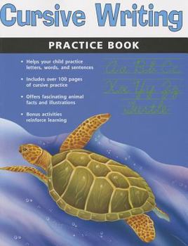 Paperback Cursive Writing Practice Book (Flash Kids Harcourt Family Learning) Book