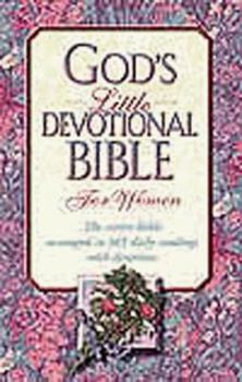 Paperback God's Little Devotional Bible for Women Book