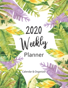 2020 Weekly Planner: 2020 Monthly Calendar Planner | Weekly Planner Checklist & Organizer | Daily Writing Schedule & To do list | Student Academic ... (Monthly Calendar & Weekly Planner Book)