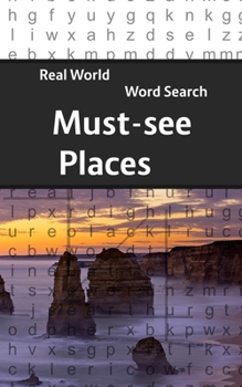 Paperback Real World Word Search: Must-see Places Book