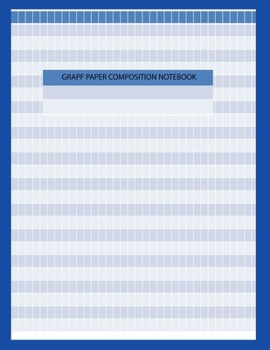 Paperback Graph Paper Composition Notebook: Graph paper quad ruled 4*4 per inch composition notebook for math student Book