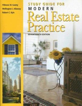 Paperback Study Guide for Modern Real Estate Practice: Book