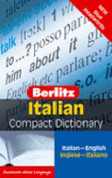 Flexibound Italian Berlitz Compact Dictionary (Berlitz Compact Dictionaries) (English and Italian Edition) Book