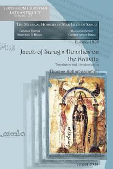 Paperback Jacob of Sarug's Homilies on the Nativity Book