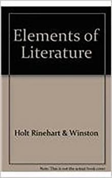 Paperback Elements of Literature: Reader Fourth Course Book