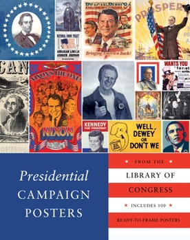 Paperback Presidential Campaign Posters Book