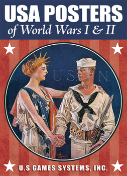 Misc. USA Posters of World Wars I & II Poker Deck Book