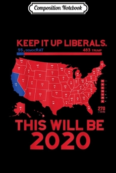 Paperback Composition Notebook: Funny Liberal Conservative Political Republican Journal/Notebook Blank Lined Ruled 6x9 100 Pages Book