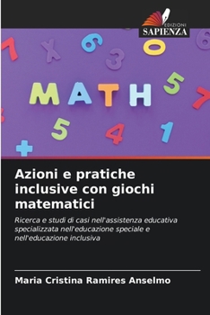 Paperback Azioni e pratiche inclusive con giochi matematici [Italian] Book