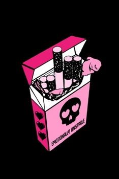 Paperback Notebook: Smoking Non Smoking Cigarette Emotional Gift 120 Pages, 6X9 Inches, Dot Grid Book