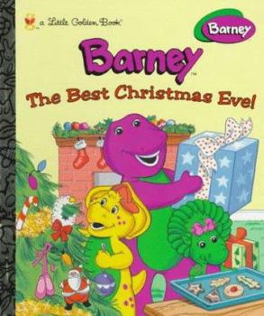 Hardcover Barney: The Best Christmas Eve! Book