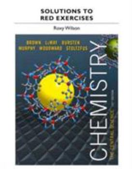 Paperback Solutions to Red Exercises for Chemistry: The Central Science Book