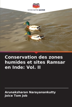 Conservation des zones humides et sites Ramsar en Inde: Vol. II