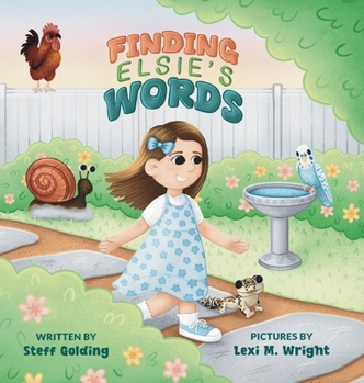 Hardcover Finding Elsie's Words Book