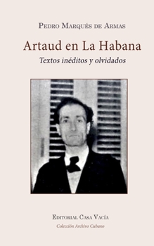Paperback Antonin Artaud en La Habana [Spanish] Book