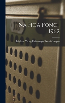 Hardcover Na Hoa Pono-1962 Book