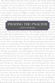 Paperback Praying the Psalter (With Others) Book