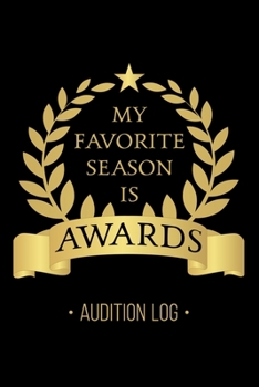 Paperback Audition Log: My Favorite Season is Awards Book