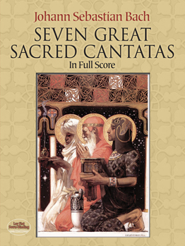 Paperback Seven Great Sacred Cantatas in Full Score Book