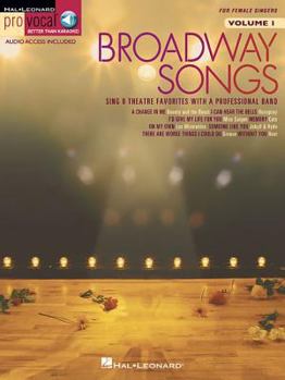 Paperback Broadway Songs: Pro Vocal Women's Edition Volume 1 Book