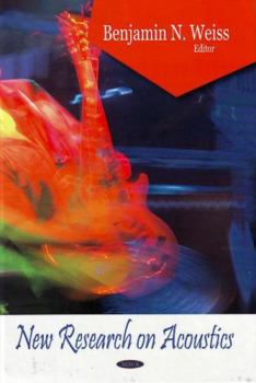 Hardcover New Research on Acoustics Book