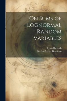 Paperback On Sums of Lognormal Random Variables Book