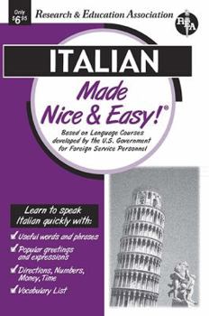 Paperback Italian Made Nice & Easy Book