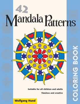 Paperback 42 Mandala Patterns Coloring Book