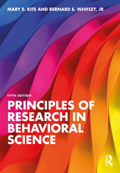Hardcover Principles of Research in Behavioral Science: International Student Edition Book